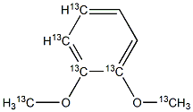 Veratrole-13C6 Structural
