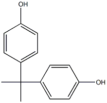 2,2-bis(4-hydroxyphenyl)propane Structural