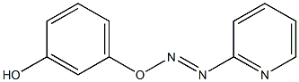 Pyridine azo resorcinol Structural