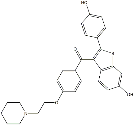 Raloxifene Structural