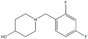 1-(2,4-difluorobenzyl)piperidin-4-ol Structural