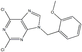 2,6-dichloro-9-(2-methoxybenzyl)-9H-purine