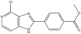 methyl 4-(4-chloro-1H-imidazo[4,5-c]pyridin-2-yl)benzoate