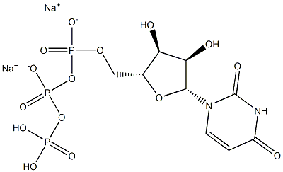 Uridine-5'-triphosphate disodium salt Structural