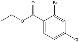 2-BROMO-4-CHLOROBENZOIC ACID ETHYL ESTER