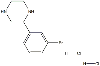 2-(3-Bromo-phenyl)-piperazine 2HCl