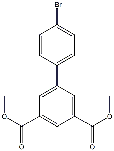 DIMETHYL 5-(4-BROMOPHENYL)ISOPHTHALATE Structural