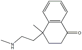 4-METHYL-4-(N-METHYLAMINOETHYL)-3,4-DIHYDRO-NAPHTHALENE-1(2H)-ONE