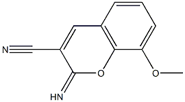 2-imino-8-methoxy-2H-chromene-3-carbonitrile