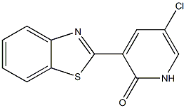 3-(1,3-benzothiazol-2-yl)-5-chloro-2(1H)-pyridinone