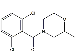 (2,6-dichlorophenyl)(2,6-dimethylmorpholino)methanone