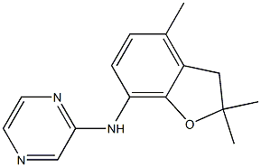 N-(2,2,4-trimethyl-2,3-dihydro-1-benzofuran-7-yl)-2-pyrazinamine