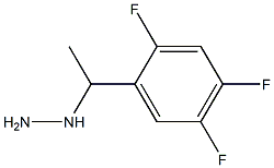 1-(1-(2,4,5-trifluorophenyl)ethyl)hydrazine