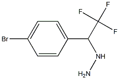 1-(1-(4-bromophenyl)-2,2,2-trifluoroethyl)hydrazine