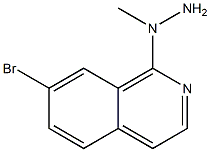 1-(7-bromoisoquinolin-1-yl)-1-methylhydrazine