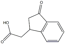 2-(3-oxo-2,3-dihydro-1H-inden-1-yl)acetic acid