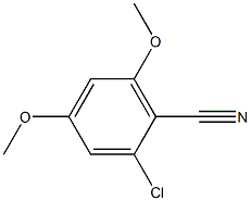 2-chloro-4,6-dimethoxybenzonitrile