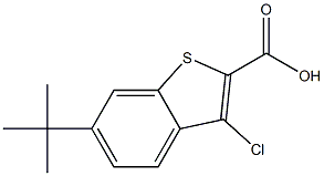 6-tert-butyl-3-chlorobenzo[b]thiophene-2-carboxylic acid