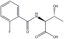 (2S,3R)-2-[(2-fluorobenzoyl)amino]-3-hydroxybutanoic acid