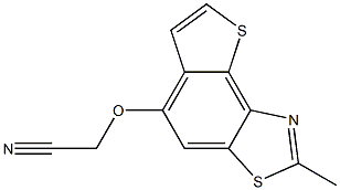 [(2-methylthieno[2,3-e][1,3]benzothiazol-5-yl)oxy]acetonitrile