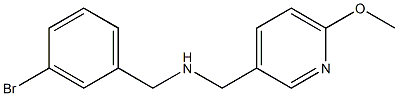 [(3-bromophenyl)methyl][(6-methoxypyridin-3-yl)methyl]amine