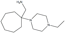 [1-(4-ethylpiperazin-1-yl)cycloheptyl]methylamine