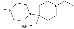 [1-ethyl-4-(4-methylpiperazin-1-yl)piperidin-4-yl]methylamine