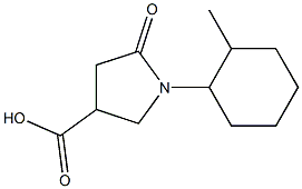 1-(2-methylcyclohexyl)-5-oxopyrrolidine-3-carboxylic acid