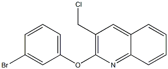 2-(3-bromophenoxy)-3-(chloromethyl)quinoline