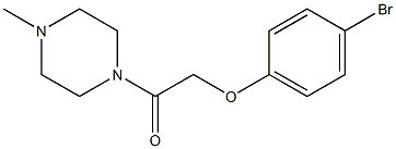 2-(4-bromophenoxy)-1-(4-methylpiperazin-1-yl)ethan-1-one