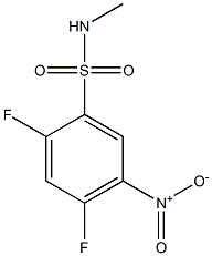 2,4-difluoro-N-methyl-5-nitrobenzene-1-sulfonamide