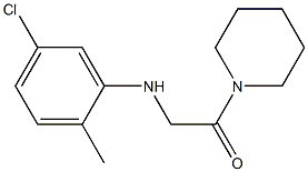 2-[(5-chloro-2-methylphenyl)amino]-1-(piperidin-1-yl)ethan-1-one