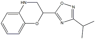 2-[3-(propan-2-yl)-1,2,4-oxadiazol-5-yl]-3,4-dihydro-2H-1,4-benzoxazine