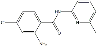 2-amino-4-chloro-N-(6-methylpyridin-2-yl)benzamide