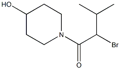2-bromo-1-(4-hydroxypiperidin-1-yl)-3-methylbutan-1-one