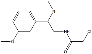 2-chloro-N-[2-(dimethylamino)-2-(3-methoxyphenyl)ethyl]acetamide