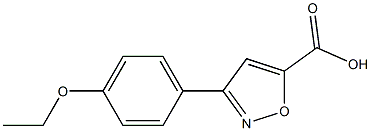 3-(4-ethoxyphenyl)-1,2-oxazole-5-carboxylic acid