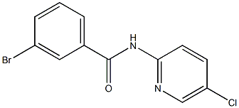 3-bromo-N-(5-chloropyridin-2-yl)benzamide Structural