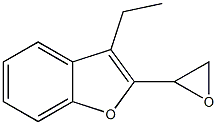 3-ethyl-2-oxiran-2-yl-1-benzofuran Structural