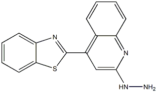 4-(1,3-benzothiazol-2-yl)-2-hydrazinoquinoline