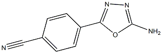 4-(5-amino-1,3,4-oxadiazol-2-yl)benzonitrile