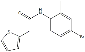 N-(4-bromo-2-methylphenyl)-2-thien-2-ylacetamide