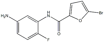 N-(5-amino-2-fluorophenyl)-5-bromo-2-furamide