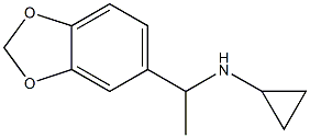 N-[1-(1,3-benzodioxol-5-yl)ethyl]-N-cyclopropylamine