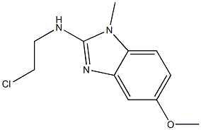 N-(2-chloroethyl)-5-methoxy-1-methyl-1H-benzimidazol-2-amine