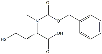 N-[(benzyloxy)carbonyl](methyl)homocysteine Structural