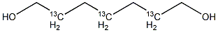 Heptamethylene  glycol-2,4,6-13C3 Structural