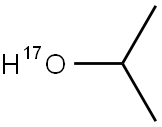 Isopropyl alcohol-17O