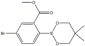 Methyl 5-bromo-2-(5,5-dimethyl-1,3,2-dioxaborinan-2-yl)benzoate