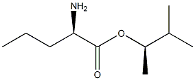 (R)-2-Aminopentanoic acid (R)-1,2-dimethylpropyl ester Structural